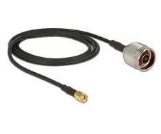 Delock Antennenkabel N Stecker > RP-SMA Stecker CFD200 2,0 m
