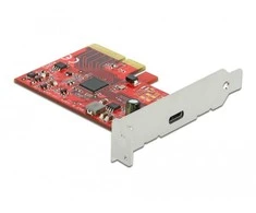 Delock PCI Express x4 kortelę su 1 x išoriniu SuperSpeed USB 20 Gbps