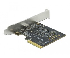 Delock PCI Express x4 Karte zu 1 x extern SuperSpeed USB 20 Gbps (USB 3.2 Gen 2x2) USB Type-C Buchse