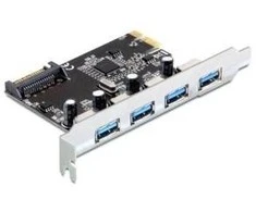 „Delock PCI Express“ kortelė > 4 x išorinis USB 3.0