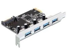 „Delock PCI Express“ kortelė > 4 x išorinis USB 3.0