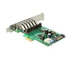 Valdiklis Delock PCIe 2.0 x1 – 7x USB 3.0 (89377)