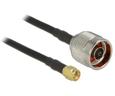 Delock Antennenkabel N Stecker > SMA Stecker CFD200 7,5 m low loss