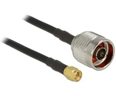 Delock antenos kabelis N kištukas > SMA kištukas CFD200 2,5 m mažas nuostolis