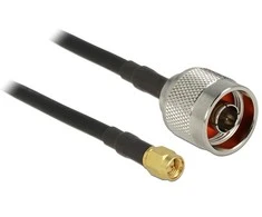 Delock Antennenkabel N Stecker > SMA Stecker CFD200 10 m low loss