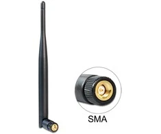 Delock 89438 - 5 dBi - 2.4 - 2.4835 / 5.15 - 5.7250 GHz - IEEE 802.11a,IEEE 802.11ac,IEEE 802.11b,IEEE 802.11g,IEEE 802.11n - 5 dBi - 50 ? - Omni-directional antena