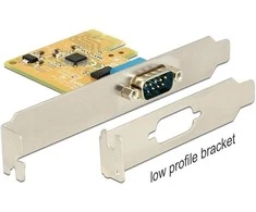 KARTA PCI EXPRESS X1->1X DB-9(COM) CHIPSET:SUN2212 DELOCK
