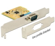 KARTA PCI EXPRESS X1->1X DB-9(COM) CHIPSET:SUN2212 DELOCK