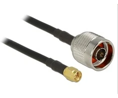 Delock Antennenkabel N Stecker > SMA Stecker RG-58 C/U 5 m