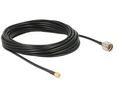 Delock Antennenkabel N Stecker > SMA Stecker RG-58 A/U 10 m