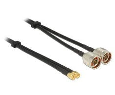 Kabelis Delock Antenowy 5m juoda (89467)