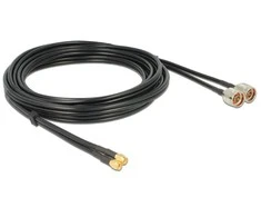 Kabelis Delock Antenowy 5m juoda (89467)