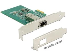Delock PCIe tinklo plokštė x1 Gigabit LAN 1x SFP lizdas i210