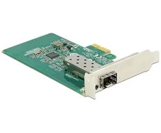 Delock PCIe tinklo plokštė x1 Gigabit LAN 1x SFP lizdas i210