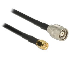 Delock Antennenkabel RP-TNC Stecker > SMA Stecker RG-58 C/U
