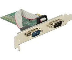 DELOCK PCI Express kortelė > 2 x serijos RS-232