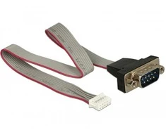 Delock CABLE LIZDAS DELOCK 1X COM (DB9) 30CM