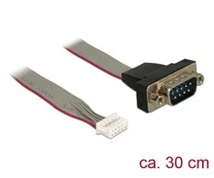 Delock CABLE LIZDAS DELOCK 1X COM (DB9) 30CM
