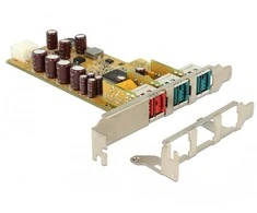 Delock 89655 - PCIe - USB 2.0 - China - Pericom PI7C9X - 0.48 Gbit/s - Box