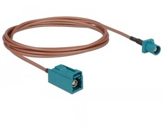Delock Antennenkabel FAKRA Z Stecker > FAKRA Z Buchse RG-316 1,8 m