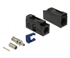 Delock FAKRA A Buchse 25 mm (lang) zum Crimpen