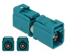 ADAPTER FAKRA Z(F)->FAKRA Z(F) DELOCK