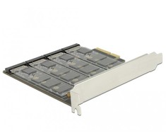 Valdiklis Delock PCie x4 – 4x M.2 SATA B raktas (89888)