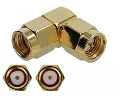 Delock Adapteris SMA Stecker zu RP-SMA Stecker 90° 10 GHz