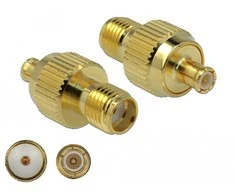Delock Adapteris SMA Buchse zu MCX Stecker 3 GHz