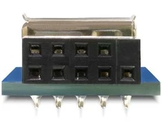 Delock USB Pin Header Buchse > 2 x USB 2.0 Buchse, rechts / links