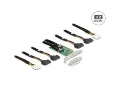 Kontroler Delock PCIe 4.0 x16 – 2x SFF-8654 (90077)