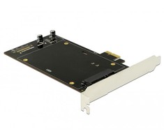 „DeLOCK PCIe x1“ plokštė, skirta 2 SATA HDD / SSD