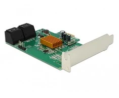 Kontrolierius Delock PCIE 2,0 x1 - 4x SATA III (90382)