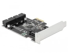 Delock PCI Express kortelę prie 2 x vidinių USB 3.0 kontaktų jungčių