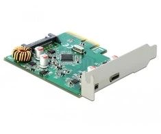 „Delock PCI Express x4“ kortelė – 2 x išorinis USB 10 Gbps (USB 3.1) USB Type-C