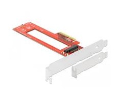 Delock PCI Express x4 kortelė su 1 x M.3 / NF1 lizdu – žemo profilio formos koeficientas