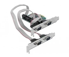 Delock PCI Express x1 Karte zu 4 x Seriell RS-232