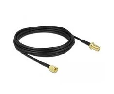 Delock Antennenkabel SMA Stecker zu SMA Buchse LMR/CFD100 5 m low loss