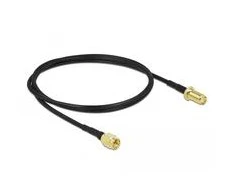 Delock Antennenkabel SMA Stecker zu SMA Buchse LMR/CFD100 0,9 m low loss