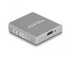 Atminties kortelė DeLOCK USB Type-C Card Reader for SD Express (SD 7.1) memory cards, card reader (aliuminio)