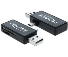Skaitytuvas Delock USB 2.0 / microUSB (91731)