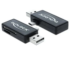 Skaitytuvas Delock USB 2.0 / microUSB (91731)