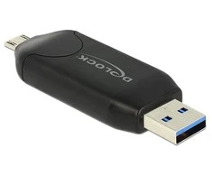 Skaitytuvas Delock USB 3.0 / microUSB (91734)