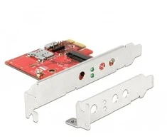 „Delock Karta PCI-E“ su 1x išoriniu CFexpress/XQD lizdu (91748)