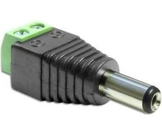 Delock Adapteris DC 2,1 x 5,5 mm kištukas > gnybtų blokas, 2 kontaktai