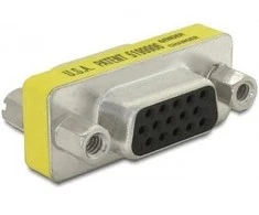 DELOCK Adapteris Gender Changer VGA socket-Buchser Gender Changer VGA socket-socket