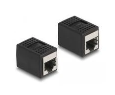 Delock Adapteris RJ45 Buchse zu RJ45 Buchse Cat.6A juodas