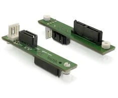 Delock SATA adapteris Slimline 7 + 6 kontaktų - > SATA 7 kontaktų (61667)