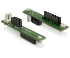 Delock SATA adapteris Slimline 7 + 6 kontaktų - > SATA 7 kontaktų (61667)