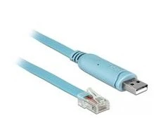 Delock DELOCK RS-232 Konsolenkabel, USB-A Stecker > RJ45 Stecker 2m